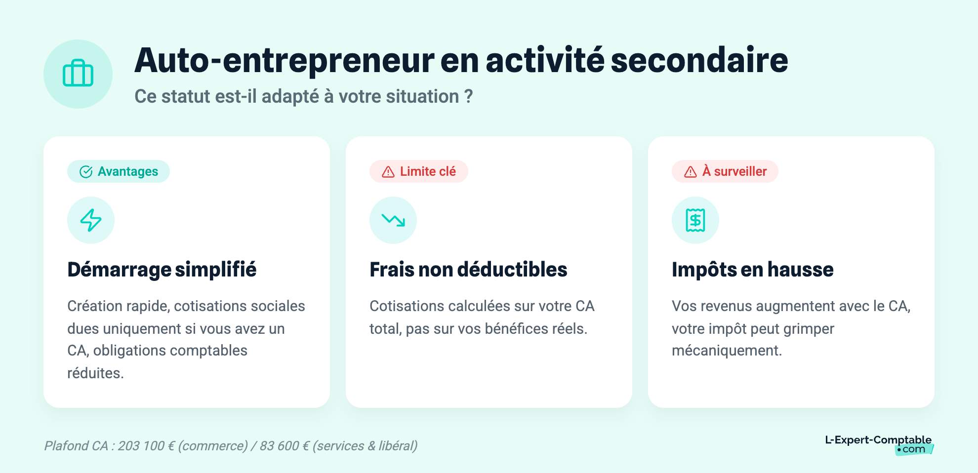 Auto-entrepreneur en activité secondaire